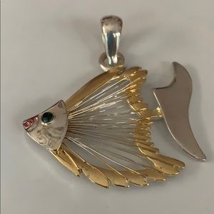 Nautical Sterling Silver Pendant